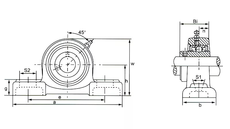 Pillow Block Ball Bearing